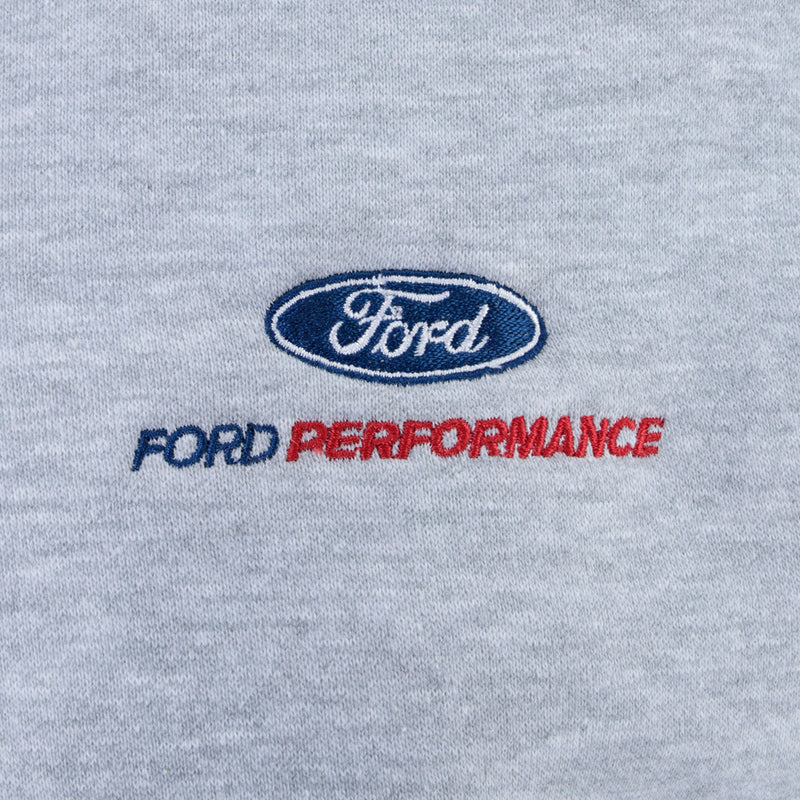 Ford Performance Women's 1/2-Zip Crop Pullover - Close Up