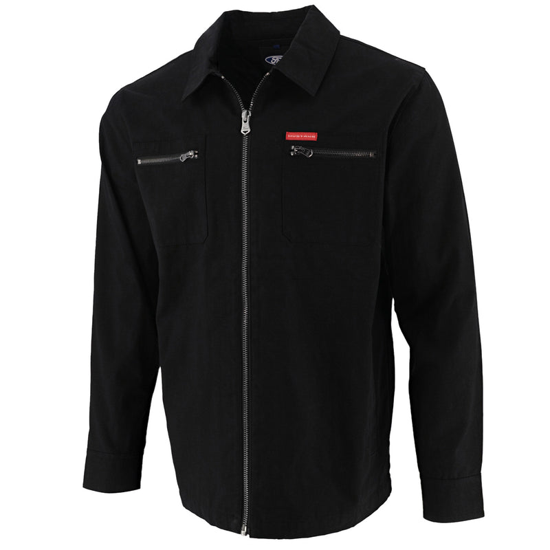 Ford Mustang Men's Garage Jacket - Front View