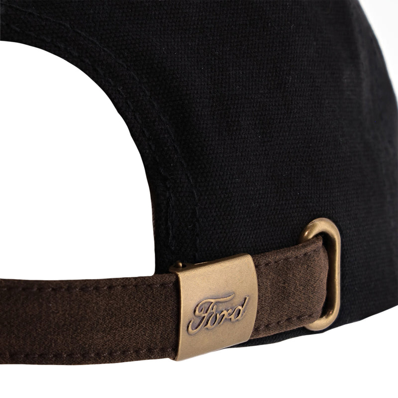 Ford Trucks Built Ford Tough Washed PU Bill Hat - Close Up