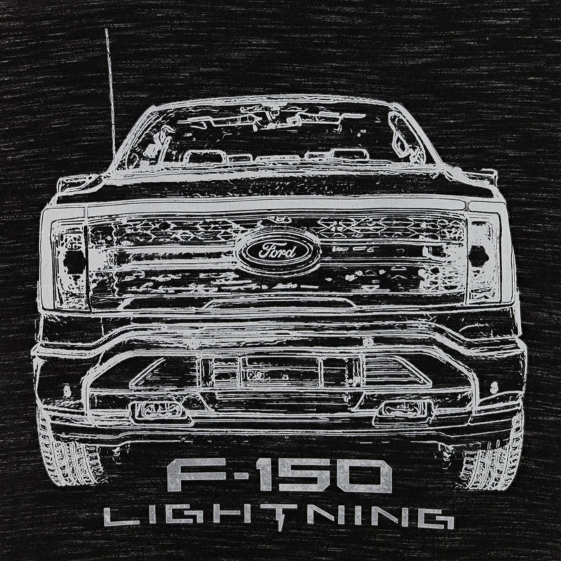 Ford Lightning Acid Wash T-Shirt - Close Up
