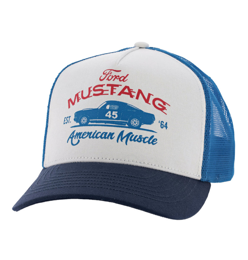 Ford Muscle American Snapback Mustang Hat