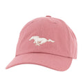 Ford Mustang Pony Women's Pink Logo Hat - Front View