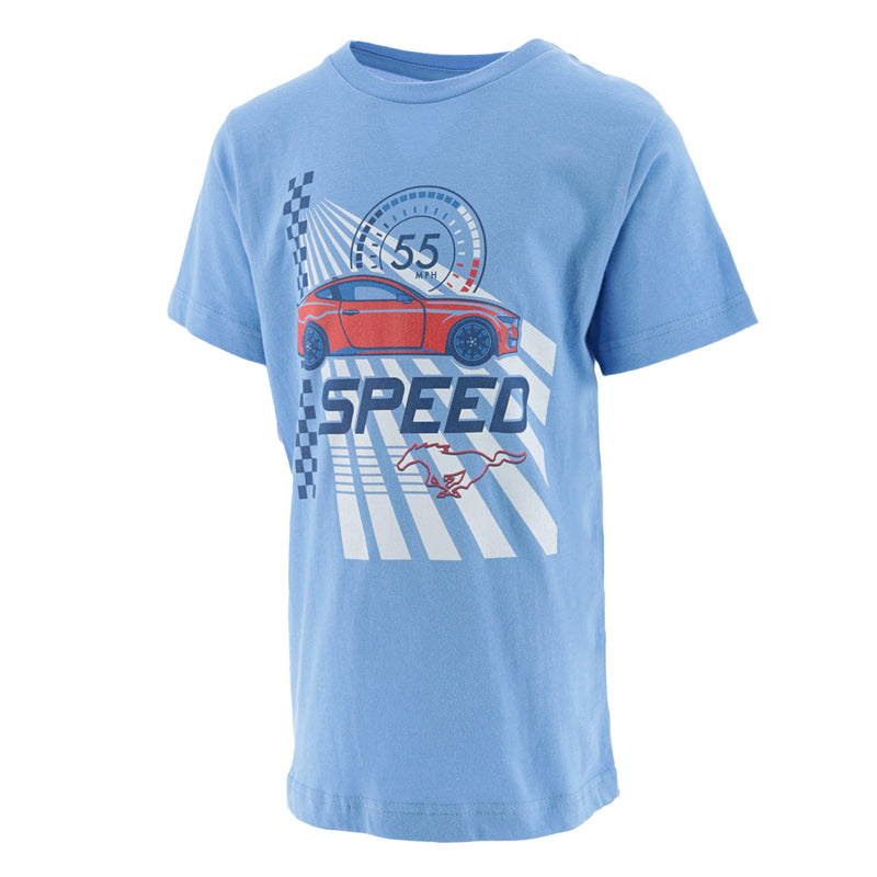 Ford Mustang Speed Youth T-Shirt - Front View