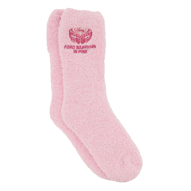Ford Warriors in Pink Women's Chenille Socks