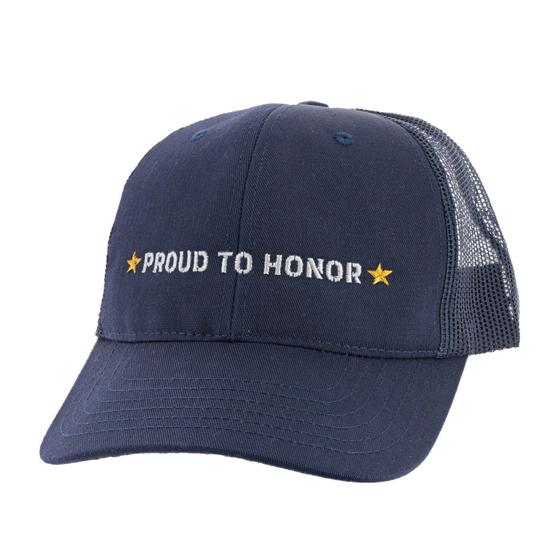 Ford Proud to Honor Logo Stars Mesh Snapback Hat