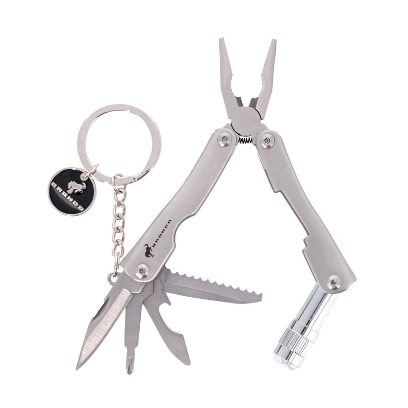 Ford Bronco Multi-Tool Keychain - Front View
