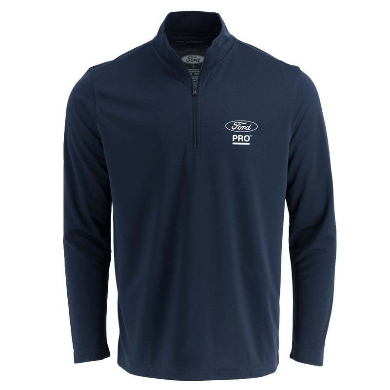 Ford Dealer Men's Micro Mesh 1/4-Zip Pullover-Official Ford