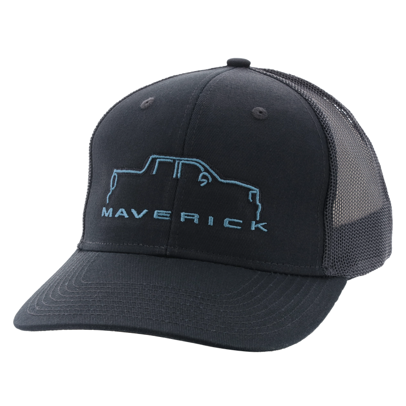 Ford Maverick Truck Silhouette Snapback Hat